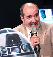 Tony Dyson, is the Emmy-nominated Film SFX supervisor who created  R2-D2 from  Star Wars. Still active in SL.